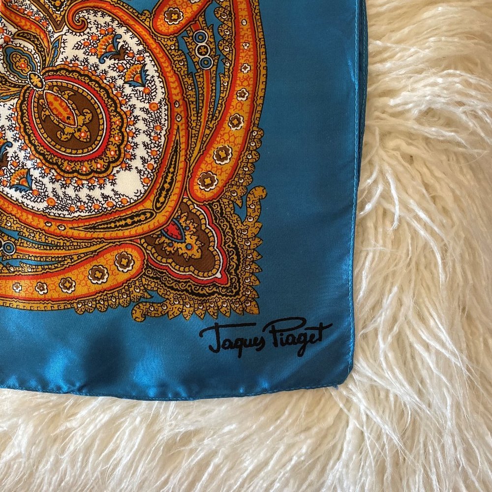 Jaques Piaget Vintage Scarf. EUC